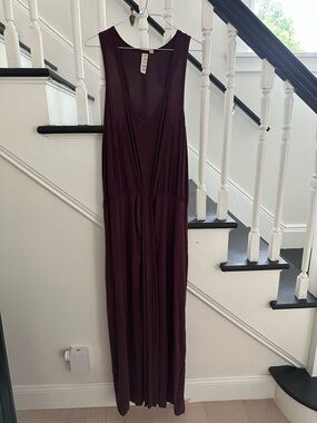 Dolan / Anthropologie Sleeveless Maxi Dress in Burgundy